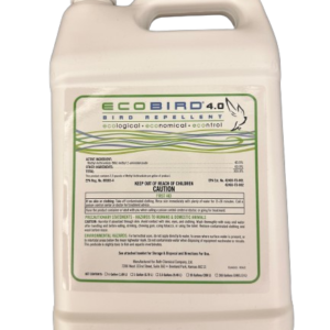 EcoBird 4.0 – 40% Methyl-Anthranilate Bird Hazer Fluid (Gallon)